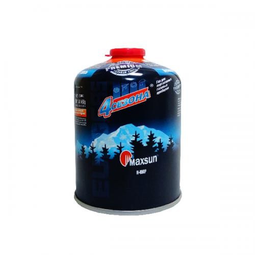 Баллон газовый Еврогаз "Н-450" 450 гр. резьбовой (epi-gas) (12/кор.)