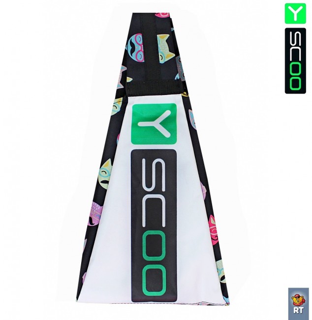 Сумка-чехол для 3-х колесного самоката Y-Scoo Коты усатые