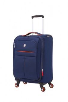 Чемодан Wenger Arosa, синий, полиэстер 750x750D добби, 48,3 x 18 x 34,4 см, 30 л Чемодан Wenger Arosa, синий, полиэстер 750x750D добби, 48,3 x 18 x 34,4 см, 30 л