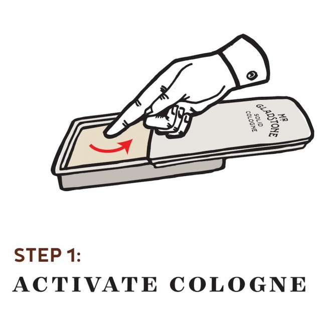 Твердый одеколон Mr. Gladstone, Cathay, 15 мл