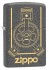 Зажигалка Zippo Zippo Engine с покрытием Iron Stone, латунь/сталь, серая, матовая, 36x12x56 мм