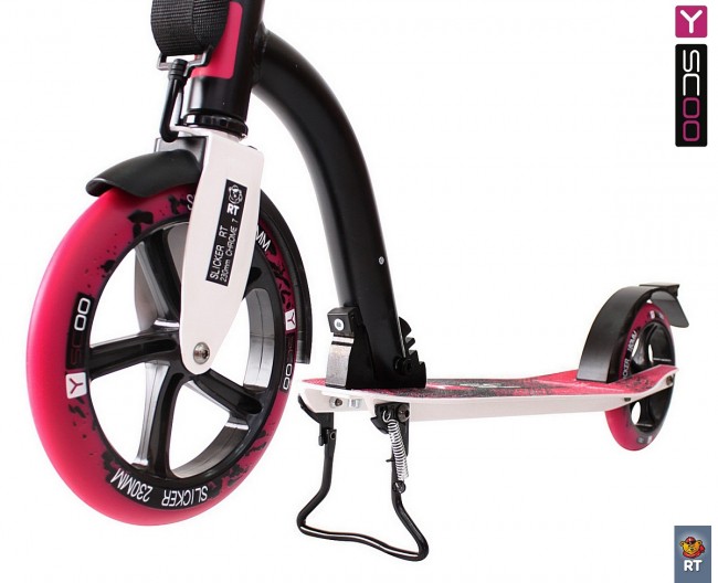 Самокат Y-Scoo RT 230 Slicker Technology fuksia