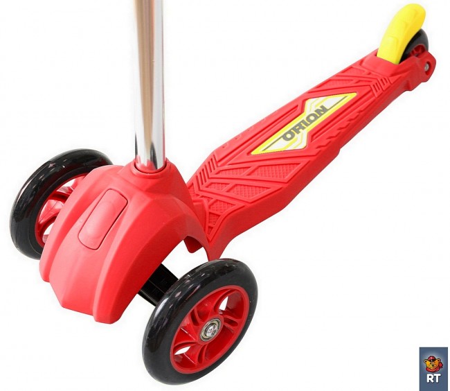 164в2 Самокат Mini Orion красный   (пакет)