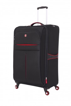 Чемодан Wenger Arosa, черный, полиэстер 750x750D добби, 71 x 23 x 45.7 см, 75 л Чемодан Wenger Arosa, черный, полиэстер 750x750D добби, 71 x 23 x 45.7 см, 75 л