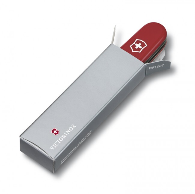 Нож перочинный Victorinox Recruit, 84 мм, 10 функций, красный Нож перочинный Victorinox Recruit, 84 мм, 10 функций, красный