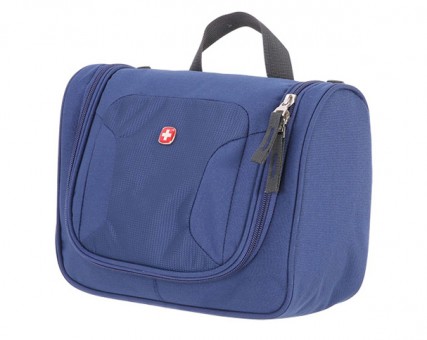 Несессер Wenger "toiletry KIT", дорожный, синий, полиэстер, 27х11х22 см Несессер Wenger "toiletry KIT", дорожный, синий, полиэстер, 27х11х22 см