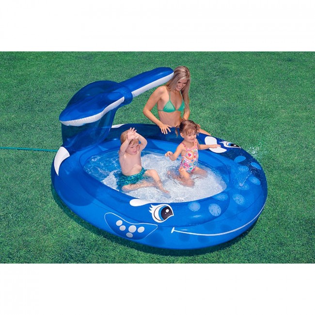 Бассейн Кит с распылителем 203х157х107см, от 3 лет Бассейн Кит с распылителем 203х157х107см, от 3 лет