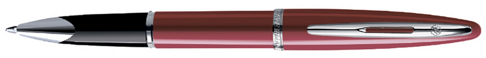 Роллерная ручка Waterman Carene Glossy Red Lacquer ST, стержень: тонкий черный Роллерная ручка Waterman Carene Glossy Red Lacquer ST, стержень: тонкий черный