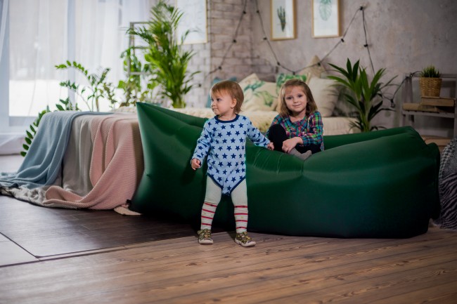 Надувной диван Биван Классический (BVN18-CLS-RED), цвет красный Надувной диван Биван Классический (BVN18-CLS-RED), цвет красный