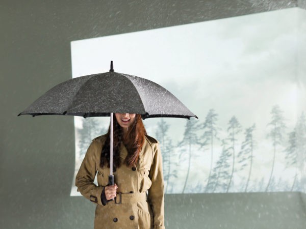 Зонт-трость противоураганный XD Design Hurricane (P850.101), черный