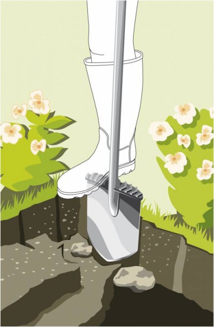 Лопата штыковая Gardena Terraline малый (03773-24.000.00) Лопата штыковая Gardena Terraline малый (03773-24.000.00)