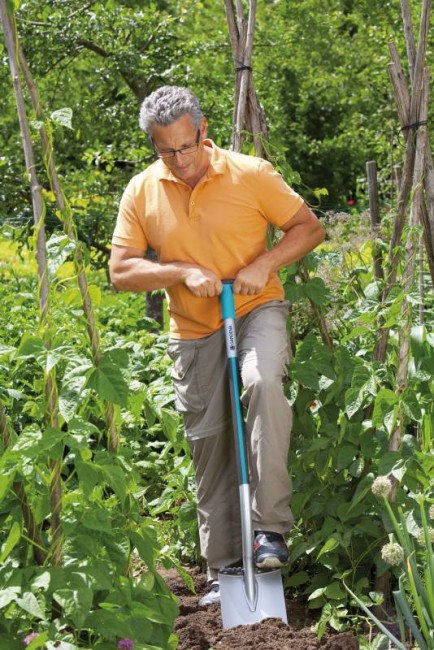 Лопата штыковая Gardena Terraline малый (03773-24.000.00) Лопата штыковая Gardena Terraline малый (03773-24.000.00)