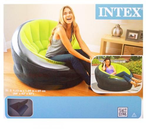Кресло Intex, Empire Chair, размер 112х109х69см, утолщенное дно 68581NP