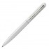 Шариковая ручка Pierre Cardin Techno. Корпус - алюминий, клип - металл. Цвет - белый. Упаковка Е-3