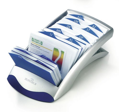 Визитница настольная Durable Visifix Desk 2413-01 (200 визиток) вклад.:100шт. пластик черный Визитница настольная Durable Visifix Desk 2413-01 (200 визиток) вклад.:100шт. пластик черный