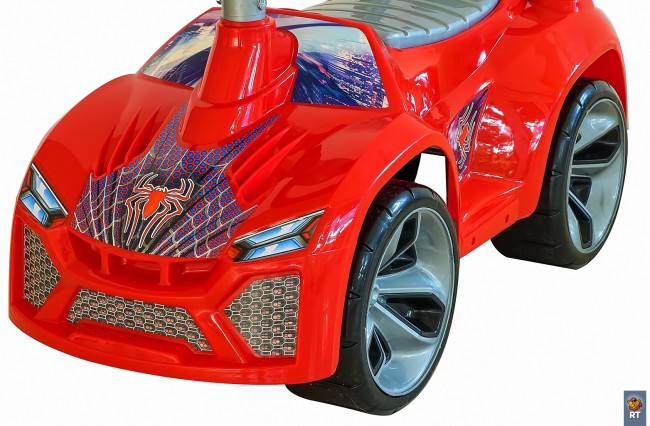 Каталка машинка Ламбо с клаксоном красный