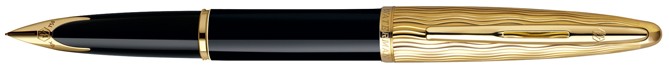 Перьевая ручка Waterman Carene Essential Black and Gold GT. Перо - золото 18К Перьевая ручка Waterman Carene Essential Black and Gold GT. Перо - золото 18К