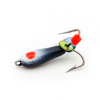 Мормышка Черт вольфрамовая, d-3 мм, 0,8 гр., с глазком (5шт./уп.) Мормышка Черт вольфрамовая, d-3 мм, 0,8 гр., с глазком (5шт./уп.)