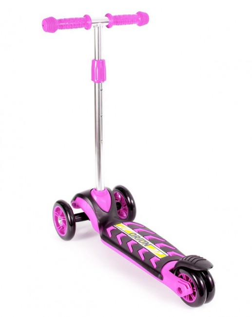 164а Самокат Midi Orion розовый   (коробка)