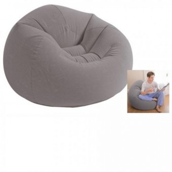 Кресло-мешок Intex Beanless Bag Chair, 1,07*1,04м.*69см., флокир., портативное Кресло-мешок Intex Beanless Bag Chair, 1,07*1,04м.*69см., флокир., портативное