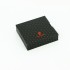 Портсигар Pierre Cardin, сплав цинка, покрытие хром + матовый черный лак, 93х61х10 мм