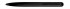 Шариковая ручка Pierre Cardin Techno. Корпус - алюминий, клип - металл. Цвет - черный мат