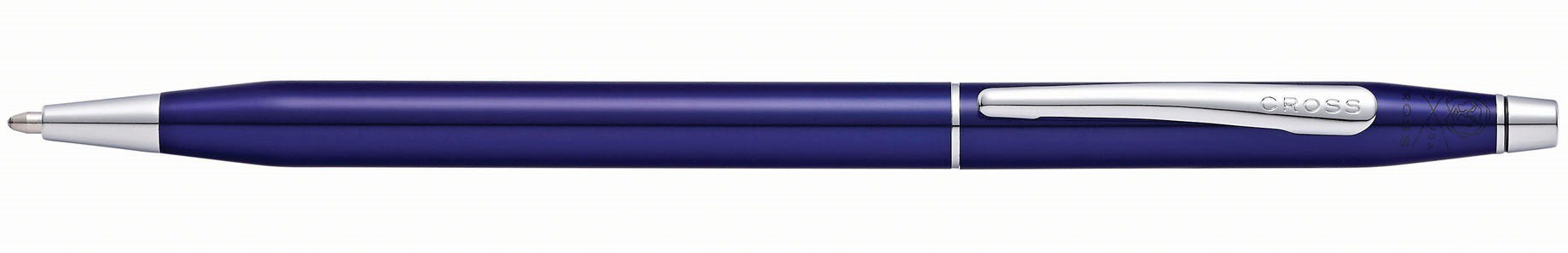 Шариковая ручка Cross Classic Century Translucent Blue Lacquer, цвет ярко-синий Шариковая ручка Cross Classic Century Translucent Blue Lacquer, цвет ярко-синий