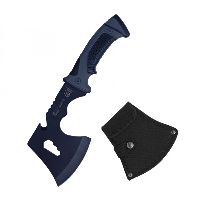 Топор Columbia 27см., с отверст. под шестигранник, крюком, в чехле   (3307A)