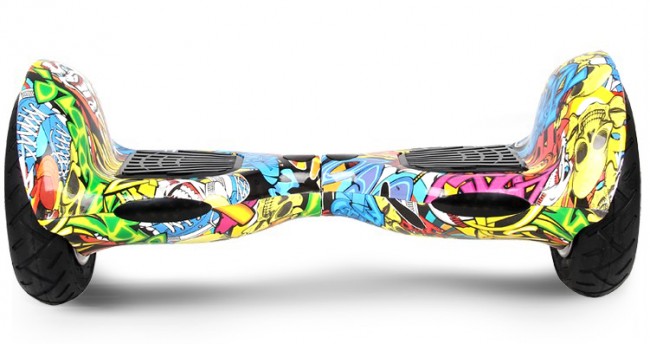 Гироскутер Smart Balance Premium App 10 дюймов с колонками, череп