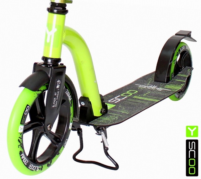 Самокат Y-Scoo RT 230 Slicker Technology green