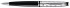 Шариковая ручка Waterman Expert Deluxe Black CT. Корпус - лак, детали дизайна - палладиевое покрытие