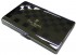 Портсигар Pierre Cardin, сплав цинка, покрытие хром с гравировкой + матовый черный лак, 93х61х10 мм