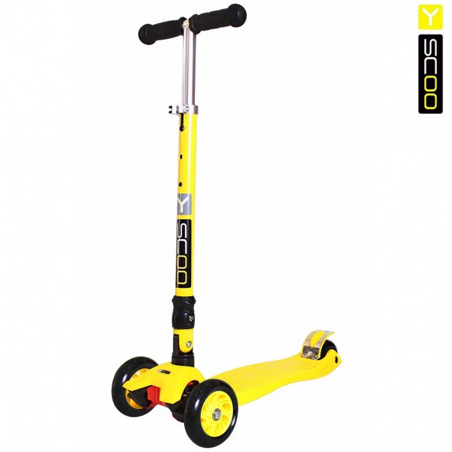 Самокат Y-Scoo 35 Maxi FIX Simple yellow