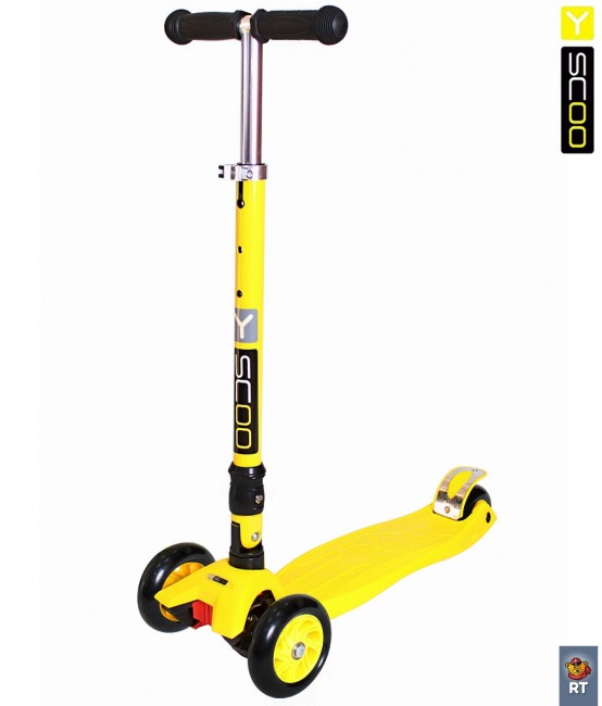 Самокат Y-Scoo 35 Maxi FIX Simple yellow
