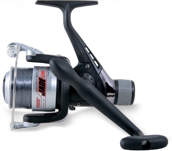 Катушка безынерционная Linea Effe Vigor Jade Line RD 20 5.5:1 - 1 подш. - вес-236 гр.+леска