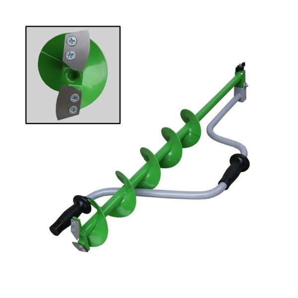 Ледобур Helios, двуручный, левое вращение HS-110D (7) Ледобур Helios, двуручный, левое вращение HS-110D (7)