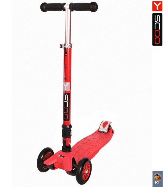 Самокат Y-Scoo 35 Maxi FIX Simple red