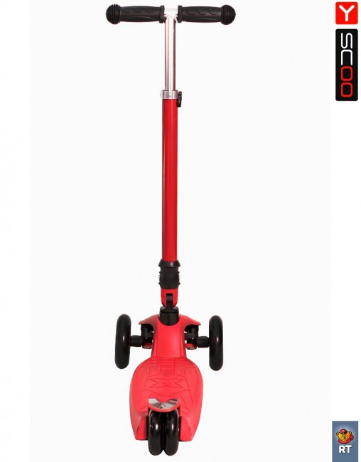 Самокат Y-Scoo 35 Maxi FIX Simple red