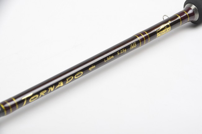 Спиннинг Caiman Tornado Spin IM8 SIC 2,4м. 3-12г,  - вес 130г