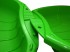 С 179 Песочница- бассейн Крыло Бабочки цв. зеленый ( 1 Крыло)