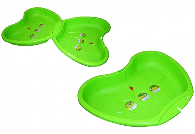 С 179 Песочница- бассейн Крыло Бабочки цв. зеленый ( 1 Крыло)