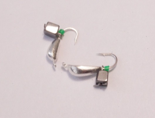 Мормышка вольфрамовая (с кубиком), набор №1, кр. Hayabusa (10шт./уп.)