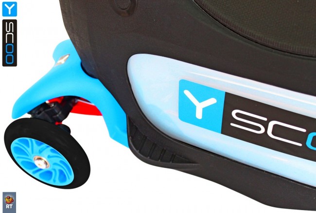 Каталка-самокат 3 в 1 Y-Scoo Mini Jump&Go aqua