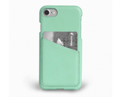 Чехол Zavtra для iPhone 7 из натуральной кожи, мятный Чехол Zavtra для iPhone 7 из натуральной кожи, мятный