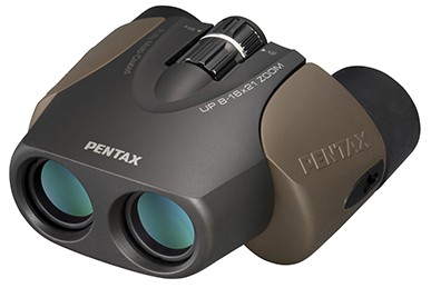 Бинокль Pentax UP 8-16x21, коричневый Бинокль Pentax UP 8-16x21, коричневый
