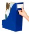 Подставка Esselte 24250035 для журналов синий пластик