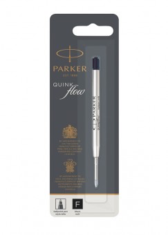 Стержень для шариковой ручки Parker, линия письма – тонкая 0,8мм, чернила черного цвета Стержень для шариковой ручки Parker, линия письма – тонкая 0,8мм, чернила черного цвета