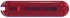 Задняя накладка для ножей Victorinox 58 мм, пластиковая, полупрозрачная красная