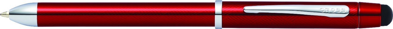 Многофункциональная ручка Cross Tech3+. Цвет - красный. Многофункциональная ручка Cross Tech3+. Цвет - красный.