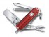 Нож-брелок Victorinox@work, 58 мм, с USB-модулем 3.0/3.1 16 Гб, 8 функций, полупрозрачный красный
